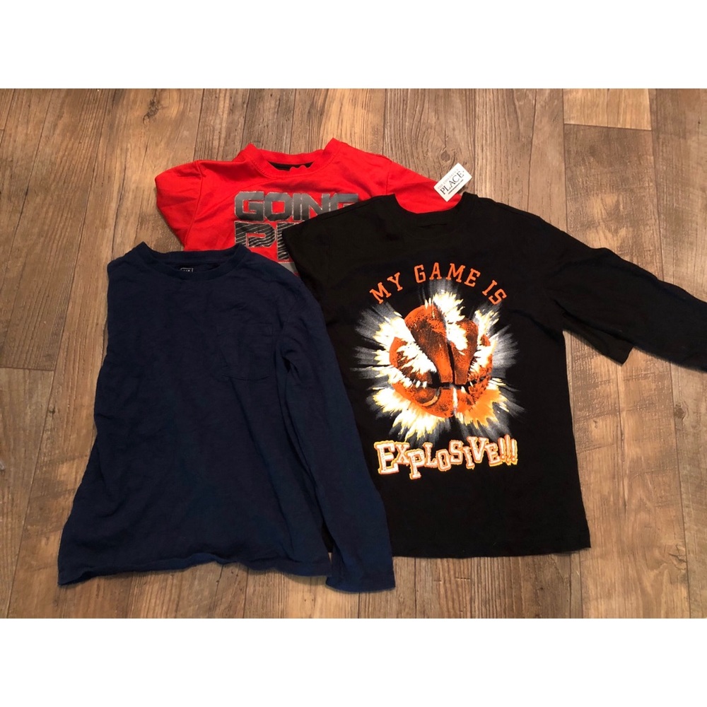 Medium boys long sleeve bundle